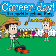 career day clip art, landscappers middle school kids